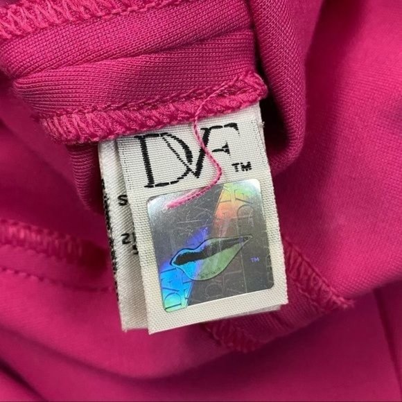 Diane Von Furstenberg | ‘Ivana’ Stretch Ponte Fit & Flare Short Sleeve Dress - Picture 7 of 9